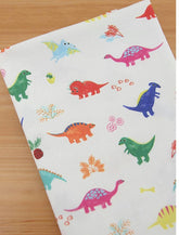 彩色恐龍圖案布料,可愛,兒童,縫紉,被子,韓國製造,半碼